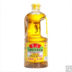 鲁花压榨特香菜籽油2L