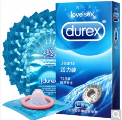 杜蕾斯避孕套 男用 安全套 套套 计生用品 活力装12只装