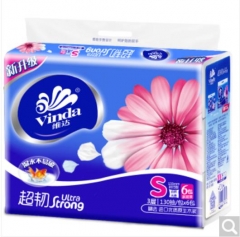 维达超韧卫生抽纸130+20 6包装