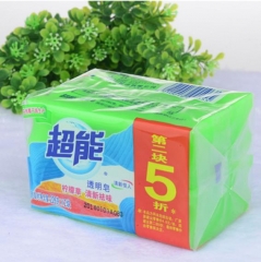 超能清怡柠檬草洗衣皂226gx2