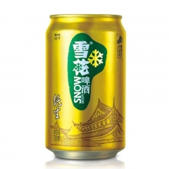 雪花啤酒 纯生 罐装 500ml