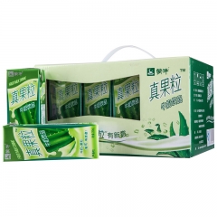 蒙牛真果粒牛奶饮品250ml*12盒 芦荟味