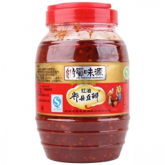 蜀味源郫县红油豆瓣1300g 1000085