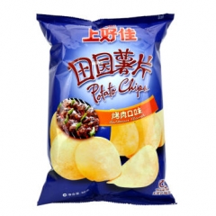 上好佳薯片烤肉味90g 5313294