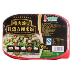 得益瘦肉豌豆自热米饭420g  900898