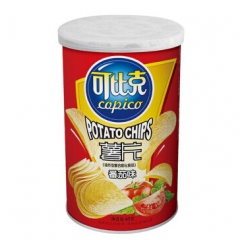 可比克 薯片 45克/罐 番茄味