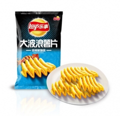 乐事大波浪薯片40g 铁板鱿鱼味