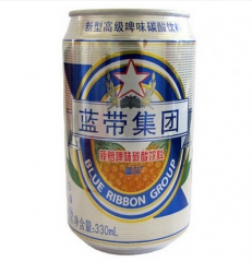 蓝带菠萝味啤酒 330ml/罐 100329