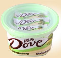 德芙抹茶曲奇巧克力-碗装221g  3608542