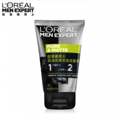 欧莱雅男士双效洁面膏100ml 8272078