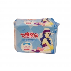 七度空间优雅夜用棉柔10片装