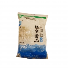 川晶绿色加碘食用盐350克