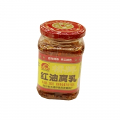 桥牌红油腐乳260克