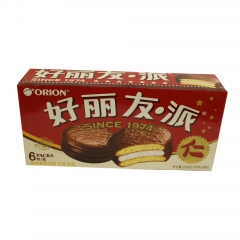 好丽友巧克力派6枚